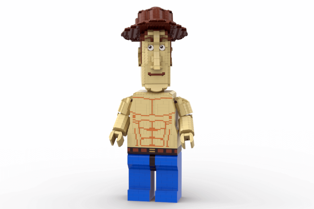 LEGO Shirtless Woody